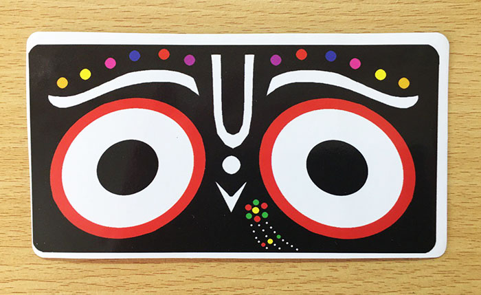 Jagannath наліпка Jagannath наліпка