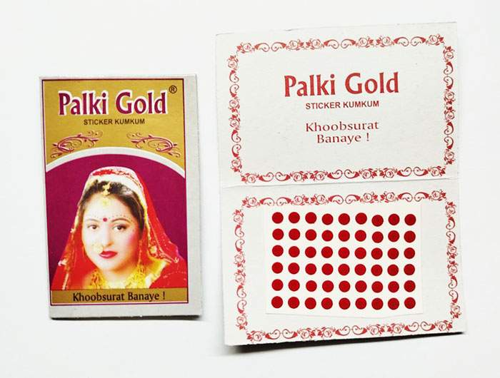 Класичні бінді червоні Palki Gold Класичні бінді червоні Palki Gold