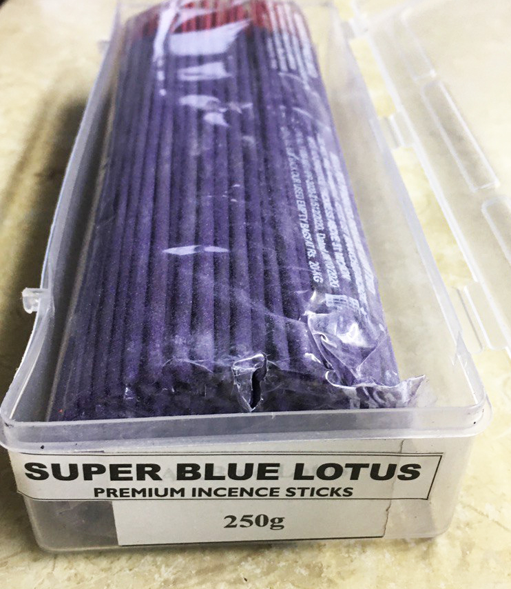 super blue lotus premium incense 250 gram 145