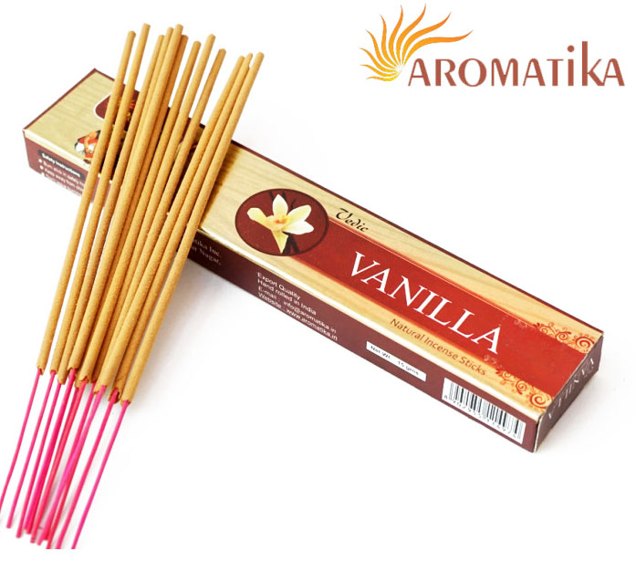 Vanilla. Natural incense sticks пахощі Vanilla. Natural incense sticks пахощі