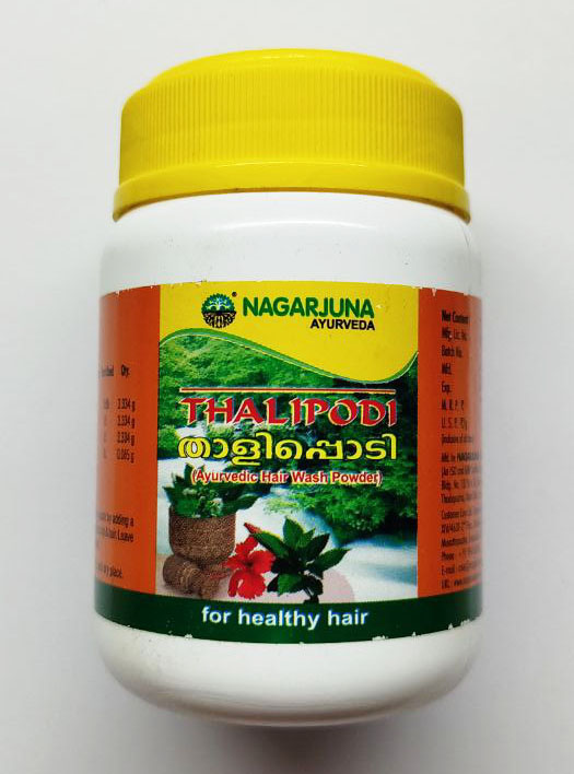 Сухий трав'яний шампунь для волосся Thali Podi