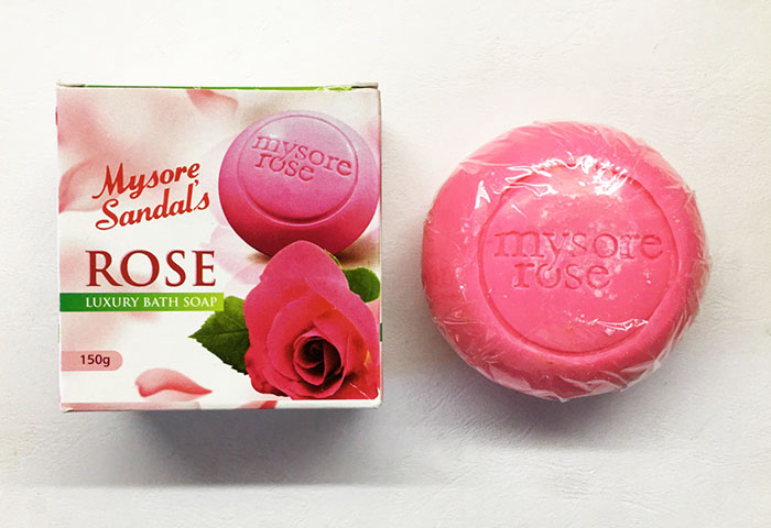 Аюрведичне трояндове мило Rose від Mysore Sandal