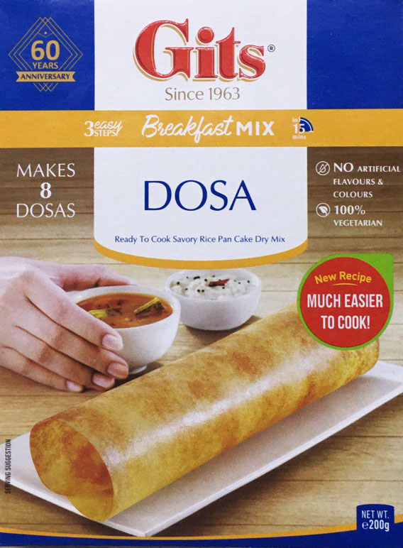 Dosa Gits. Суміш для приготування доси Dosa Gits. Суміш для приготування доси