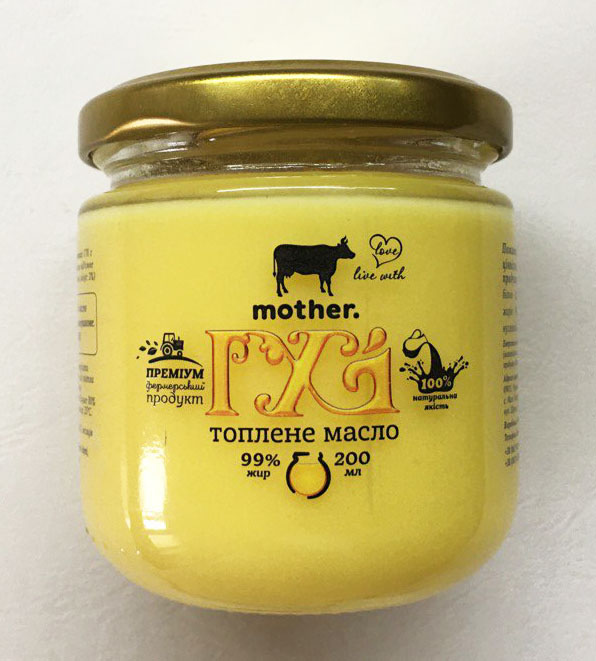 Масло топлене гхі Mother. 200 г. Масло топлене гхі Mother. 200 г.